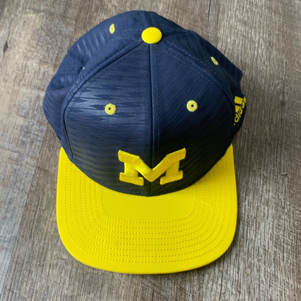 University of Michigan Adidas baseball hat. One size fits all
